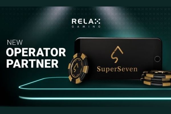 Relax Gaming signs with SuperSeven
